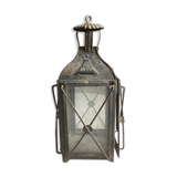 Antique lantern in black metal