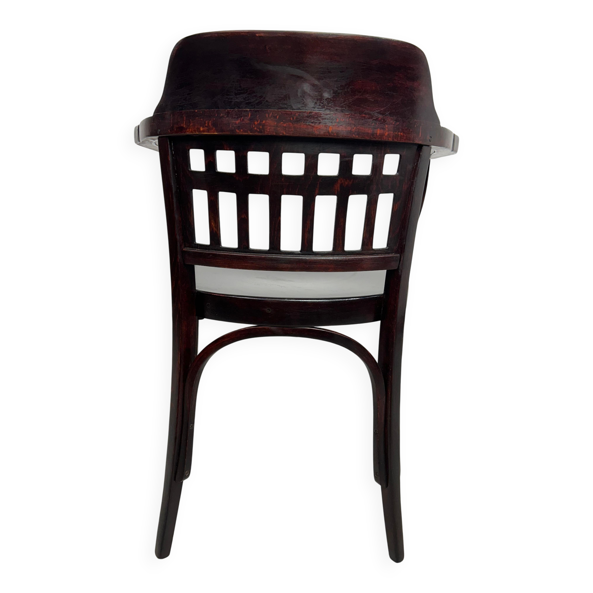 Secession office chair no. 714 by Otto Wagner for J&J Kohn