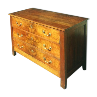 Empire period chest of drawers three drawers