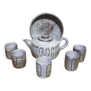 Service à thé en céramique