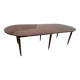 A six-foot Louis XVI style mahogany table from the 19th century.
