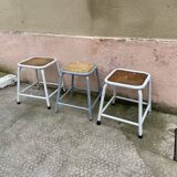 Vintage industrial stool