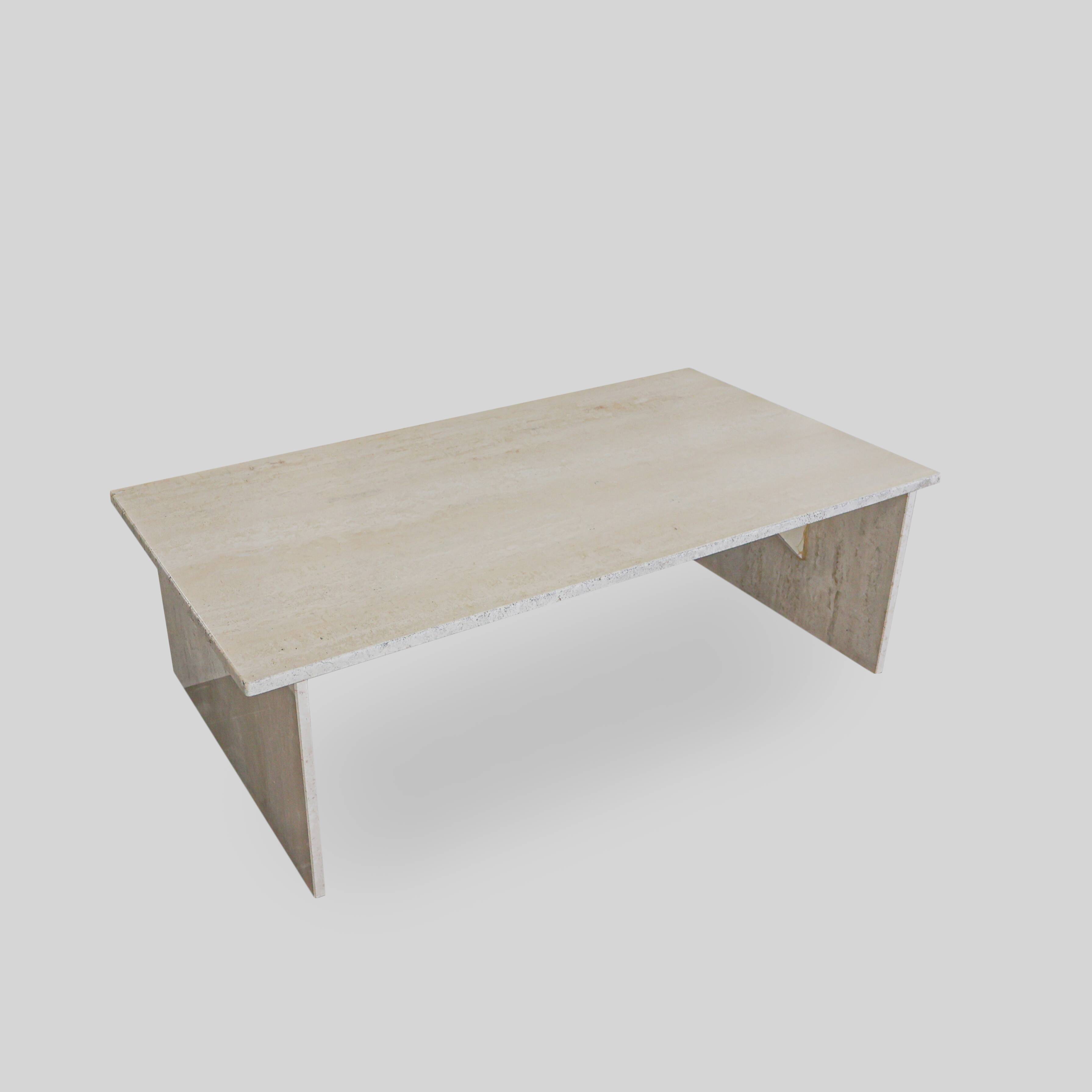 Vintage Travertine Coffee Table