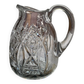 Baccarat water pitcher