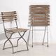 Chaises de jardin pliantes anciennes (c.1920). Ensemble de 2 pièces n°2