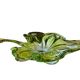 Vintage green Murano glass bowl