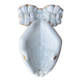Empty hand pocket in white porcelain, 70s