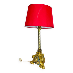 lampe en laiton