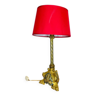 Lampe en laiton