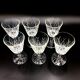 Lot of white wine glasses