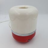 Red-white radiolamp by Adriano Rampoldi for Europhon