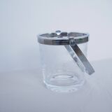 Vintage glass ice bucket
