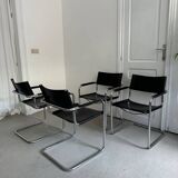 4 chairs Mart stam / Marcel breuer for Matteo Grasse