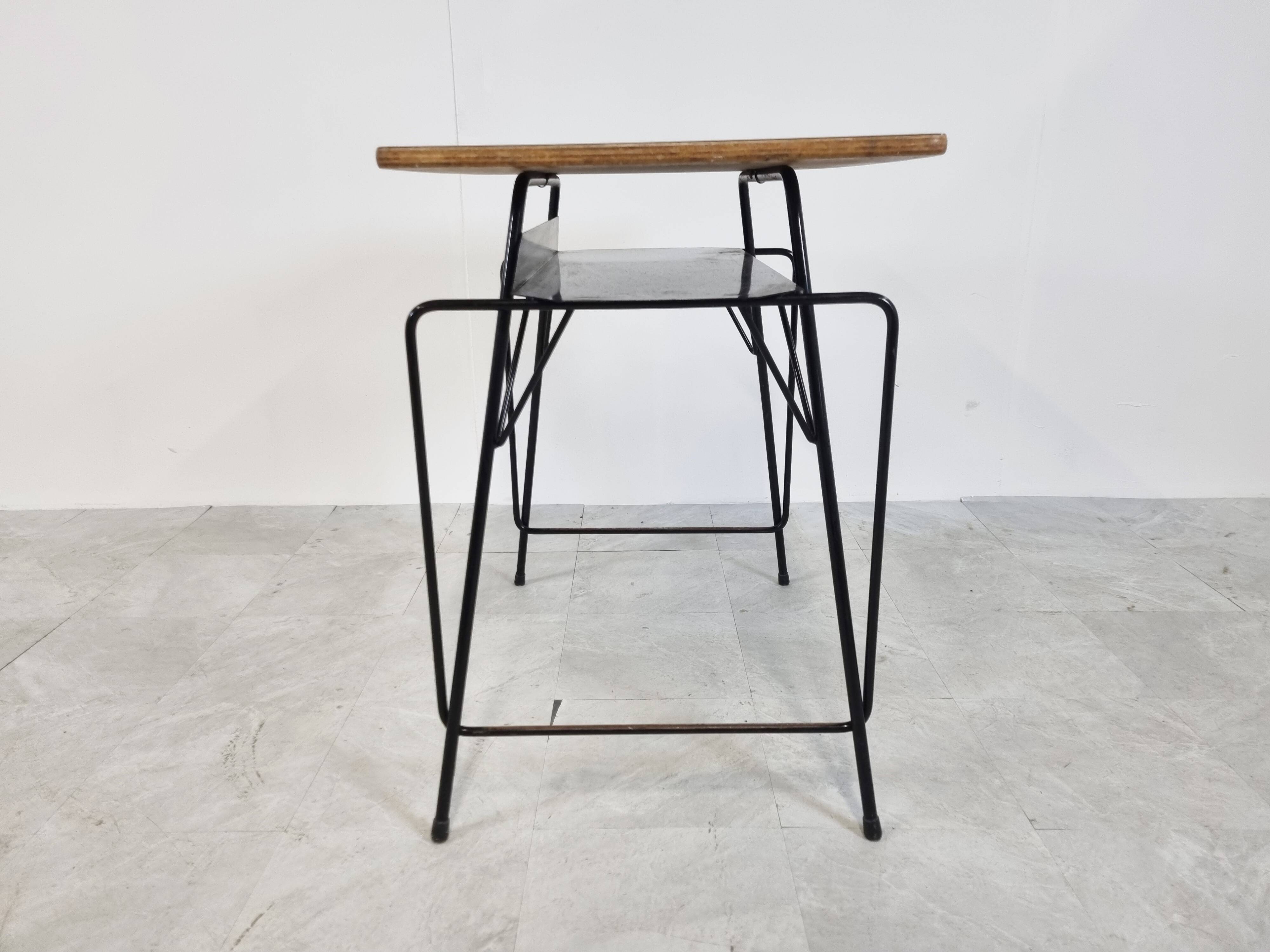Vintage desk by Willy Van Der Meeren for Tubax, 1950s