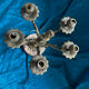 Superb rococo candelabrum. Louis XV, 5 lights. Electrified.