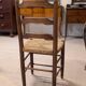 Lot of 6 straw chairs