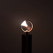 Lampe de table halogène design des années 1980