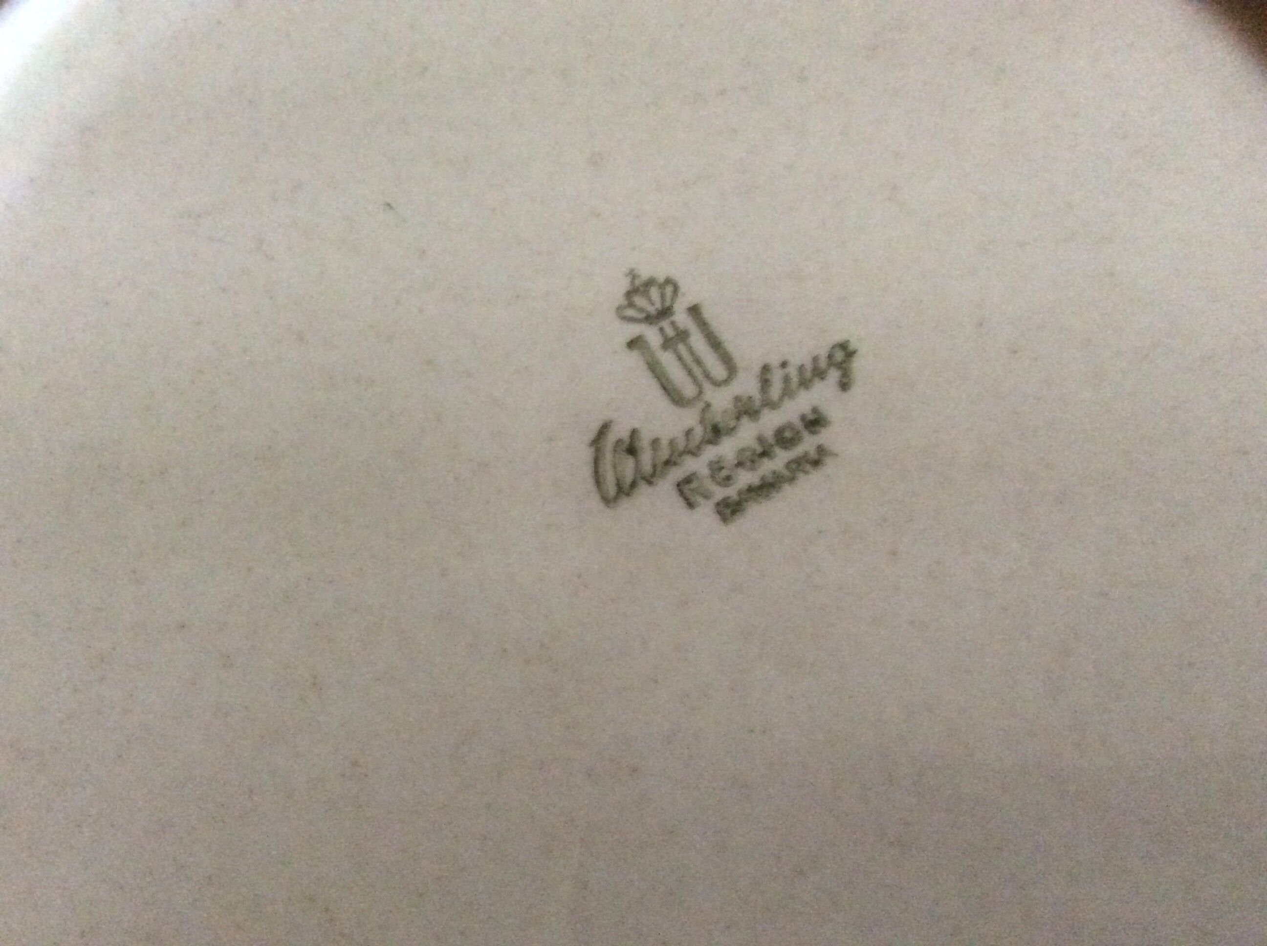 Série de 5 assiettes à dessert