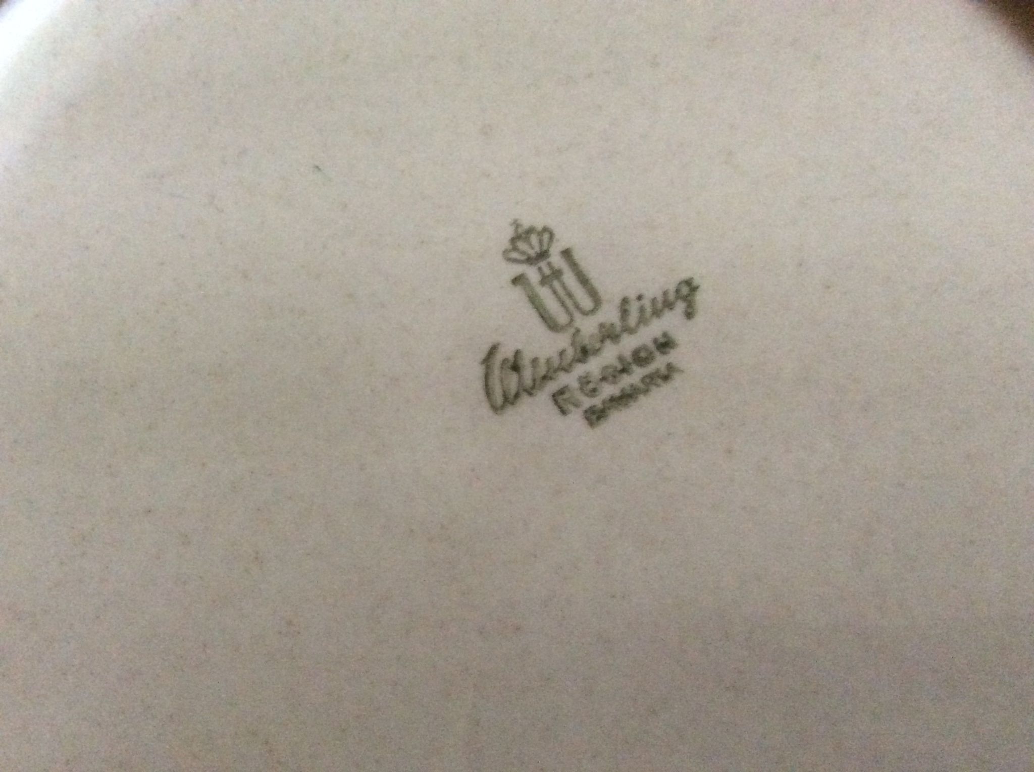 Series of 5 dessert plates