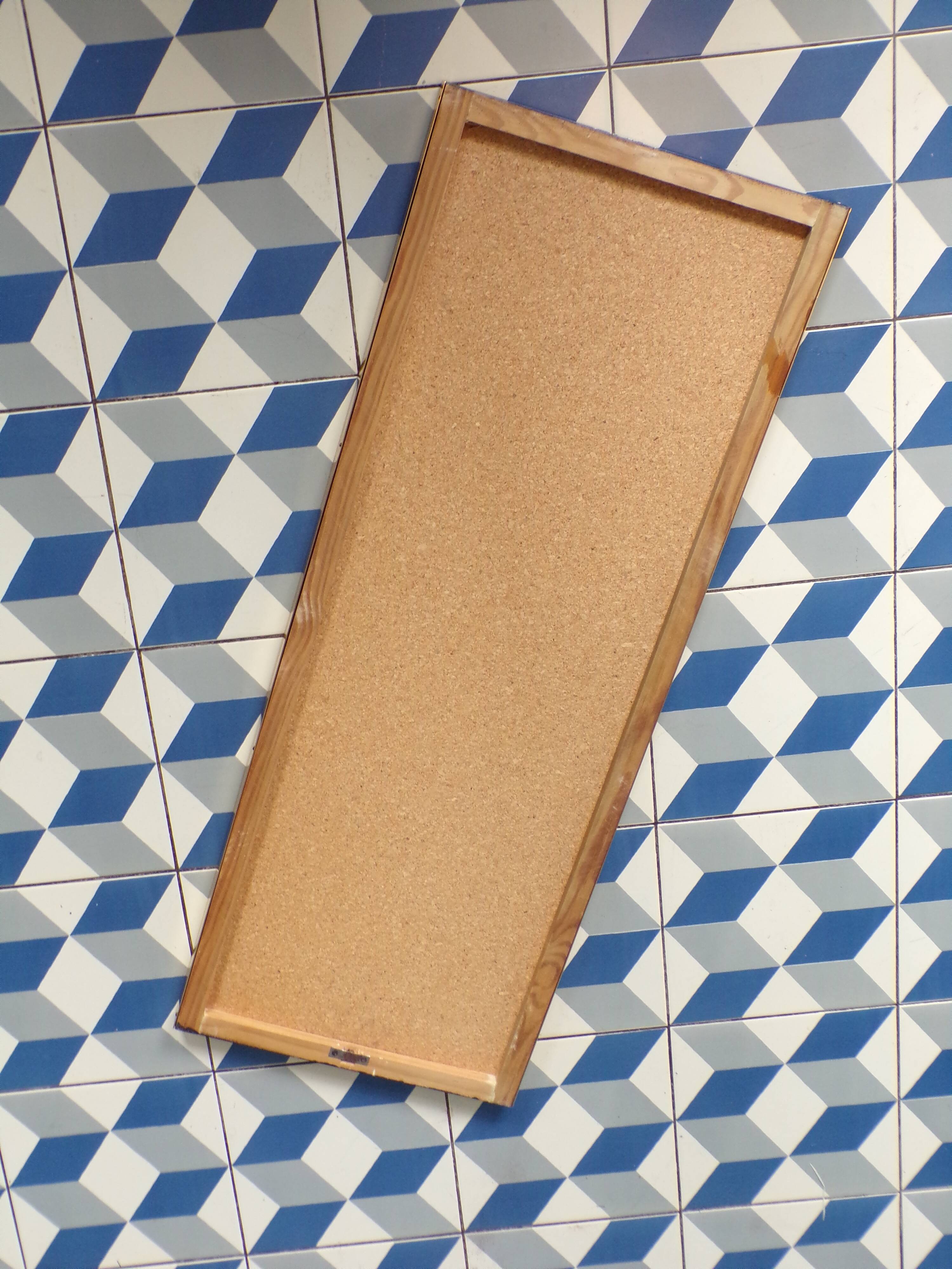 Minimalist rectangular mirror 1960 brass frame