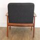 Fauteuil scandinave en teck 1960
