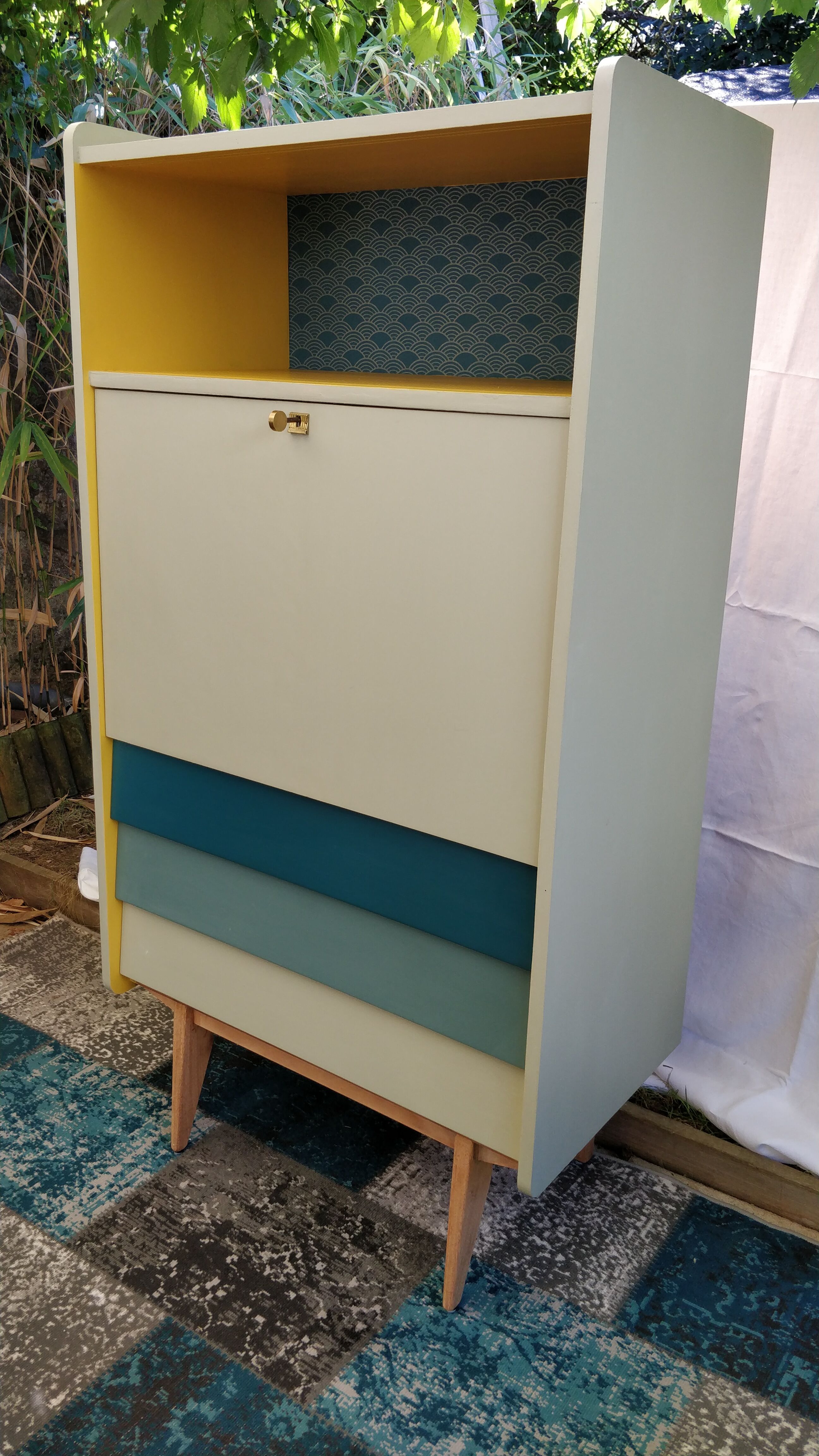 Vintage secretary of the 60s