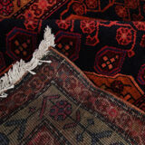 Antique Rustic Azerbaijan Rug, Handwoven Caucasian Rug- 142x312cm