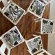 5 relooked antique chairs
