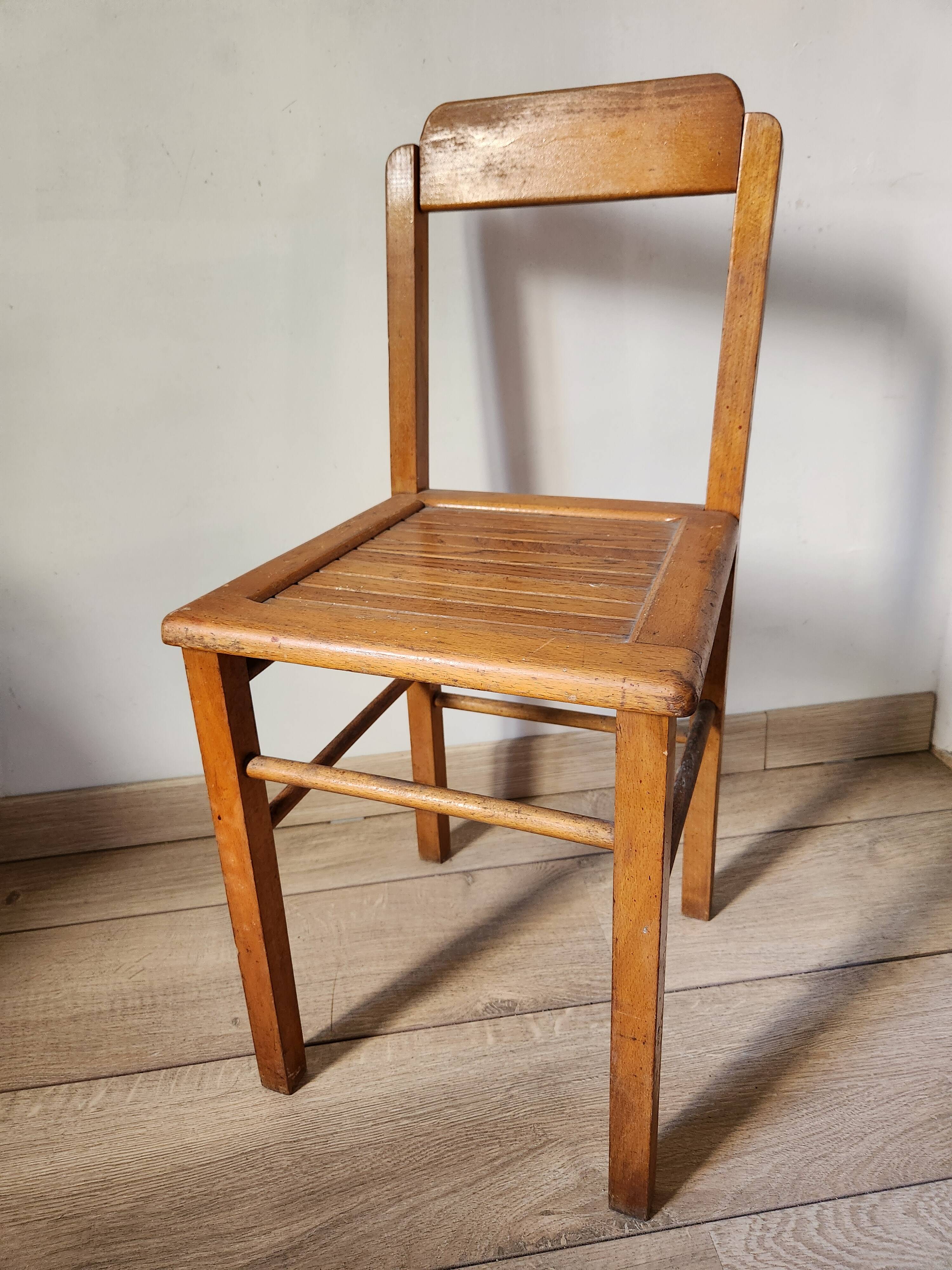 Vintage wooden children's chair