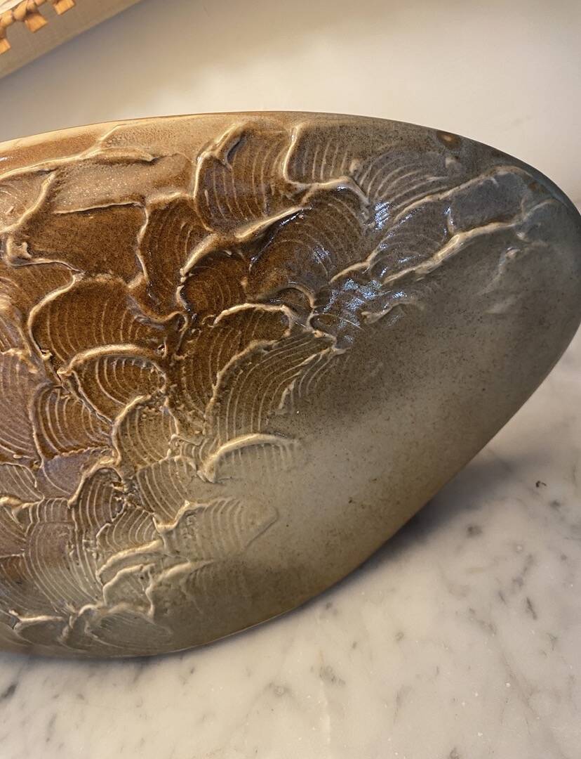 Ceramic lamp base, Vallauris 1970s