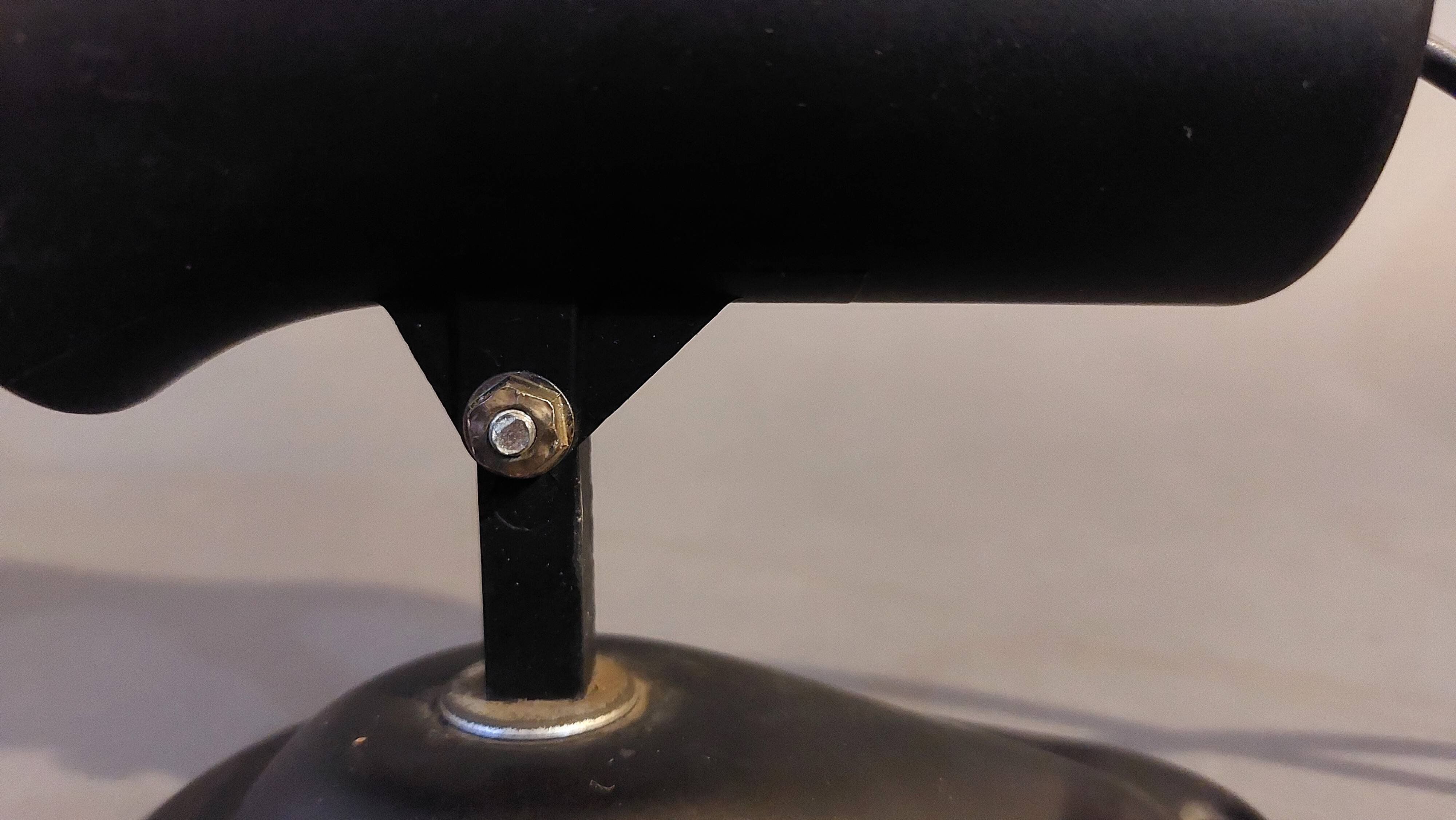 Vintage 1960 black Lita wall light.