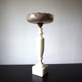 Lampe de table française Louis XVI en marbre