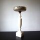 Lampe de table française Louis XVI en marbre