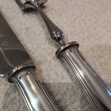 Service to cut silver metal Christofle Albatros