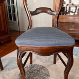 Set of 2 Louis Philippe style chairs