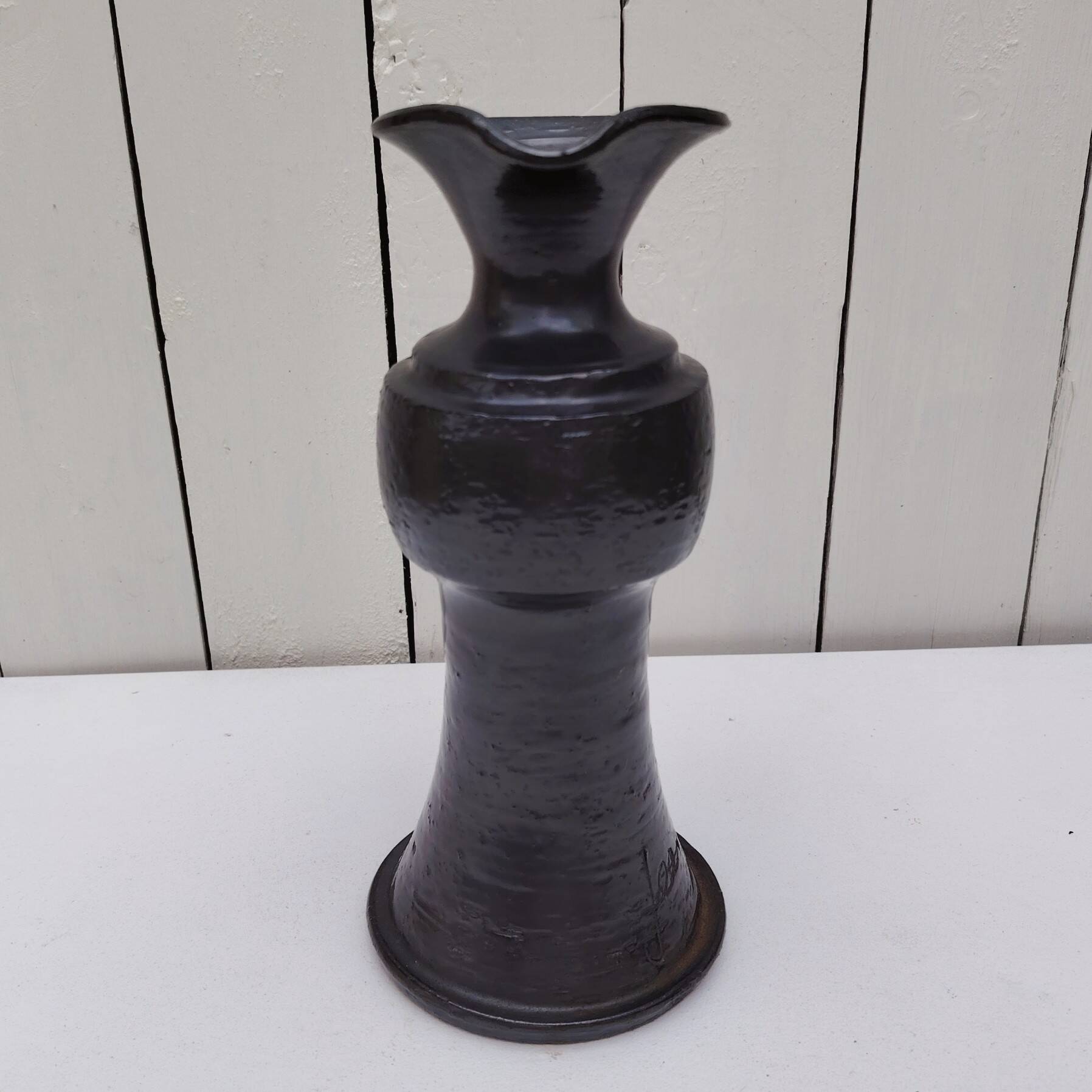 Vintage ceramic pitcher by Jean Marais