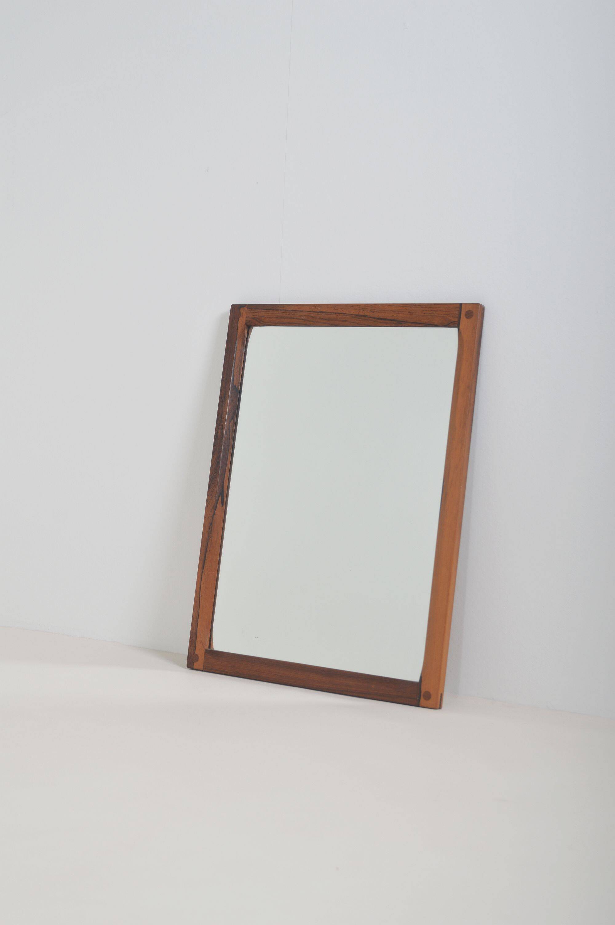 Danish mirror designed by Kai Kristiansen for Aksel Kjersgaard, 1960s
