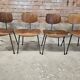 Set de 4 chaises  vintage Se 68 par Egon Eiermann pour Wilde+Spieth 1950"