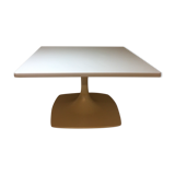 Coffee table tulip feet Stamp Nurieux, France, year 1970