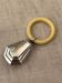 Vintage Art Nouveau baby rattle
