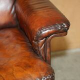 Mid Century Modern swivel office chair De Sede DS35 leather