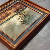 Julien Porisse (1927): Oil on canvas signed