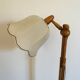 Lampadaire vintage articulé en pin – travail scandinave