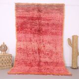 Vintage Moroccan Shag Rug 150 x 268 cm - Handmade Berber Rug - Wool Rug