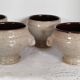 4 Vintage Ceramic Lion Head Onion Soup Bowls