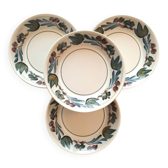 Pornic ceramic soup plates