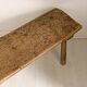 Banc rustique de ferme