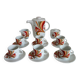 “ANCAP” porcelain coffee service made in Italy