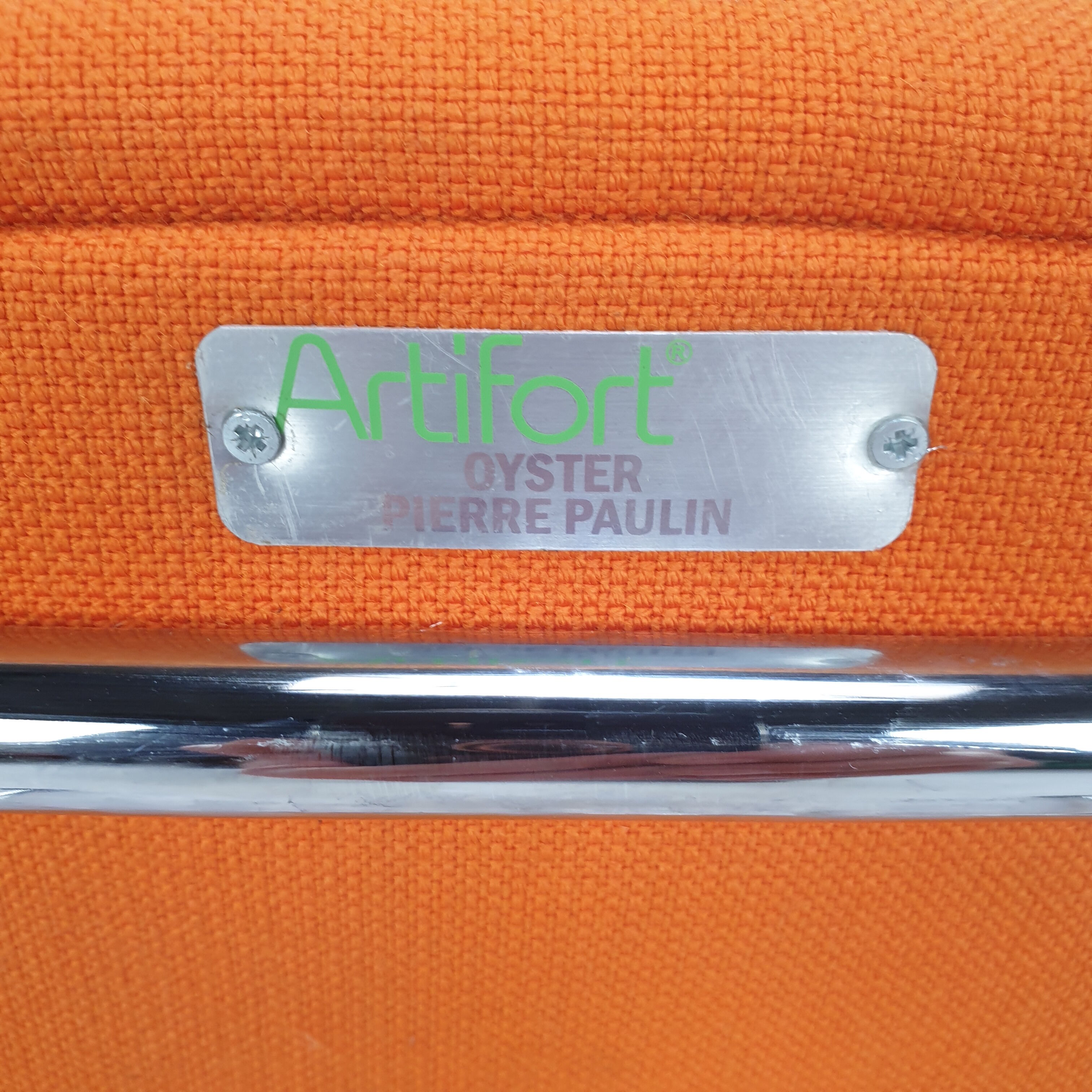 Oyster Chair and Ottoman by Pierre Paulin for Artifort