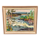Original Swedish Oil On Panel – “Forsande Vatten” By Paul Sahlin